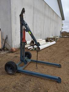 Heavy Duty Towable Engine Hoist