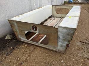 Metal Contractors Topper - Measures 91 Long x 60 Wide x 23 Tall