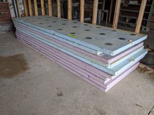 (Lot of 10) 9 x 3 x 2 Foam Insulation Boards