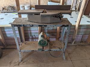 Wood Jointer w Dayton 34HP 1-Phase Motor