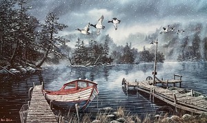 lot 81 image: Lake of the Woods Numbered Print by Ken Zylla