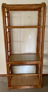 lot 68 image: Wonderful Rattan Shelf