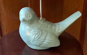 lot 27 image: Charming Bird Lamp