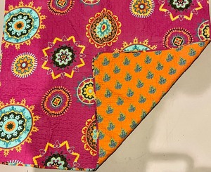 lot 92 image: Small Colorful Throw