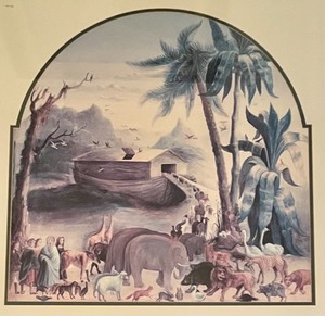 lot 87 image: Noahs Ark Print