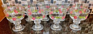 lot 106 image: Franciscan Wine Glasses and Dessert Bowls