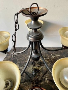 lot 135 image: Hanging Light Fixture