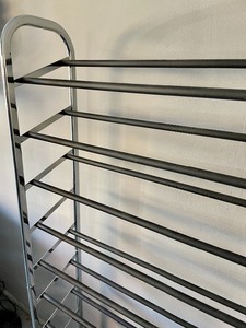 lot 133 image: Rolling Shoe Rack