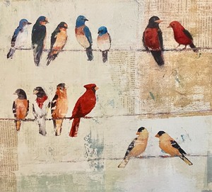 lot 120 image: Pretty Bird Print
