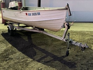 lot 6 image: 1962 Starcraft Boat, Motor & Trailer Package