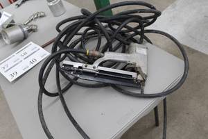 lot 38 image: Paslode 212-F Pneumatic Nailer  with Air Hose