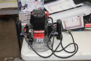 lot 49 image: Craftsman 315.17507 Plunge Router Variable Speed