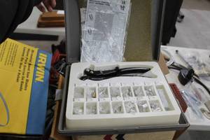 lot 51 image: Threaded Rivet Shop  with Instructions, Rivets, Case