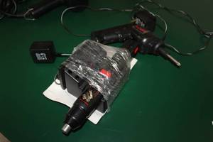 lot 110 image: Lot of (2) Cordless Screwdrivers  - Skil Super Twist, Sears Craftsman