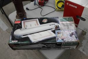 lot 166 image: Large Size Laminator (in original box)