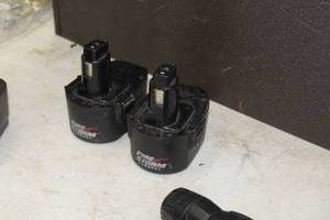lot 160 image: Lot of (2) Black & Decker 13.2VDC Batteries