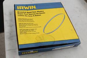 lot 187 image: Irwin Bi-Metal Band Saw Blade