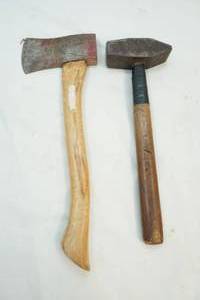 axe and hammer