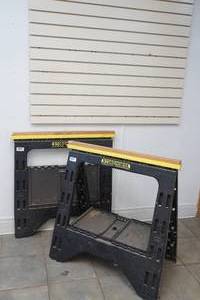 sawhorses