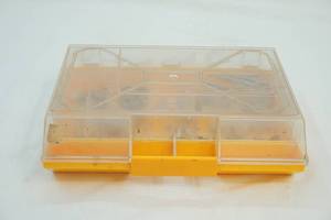 Storage container with bits