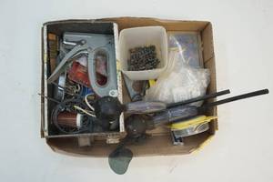 Screws, hooks, battery testers, steel wool and more