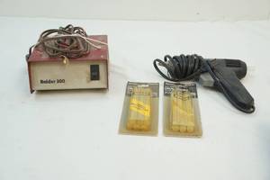 Glue gun and electronic tester