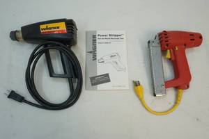 Power striper and stapler