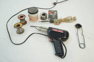Soldering supplies and welding sparker