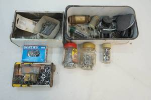 Can openers, hardware, fasteners, side mirror and more
