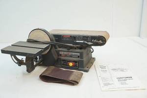 Belt and disc sander