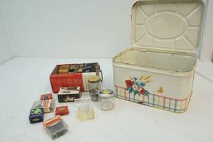 Bread box with hardware