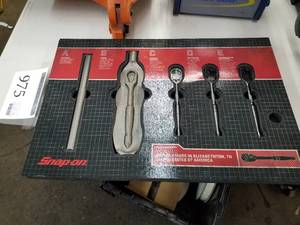 lot 975 image: Snap-on Dual 80 Ratchet 5-piece Progressive Stage Presentation Set