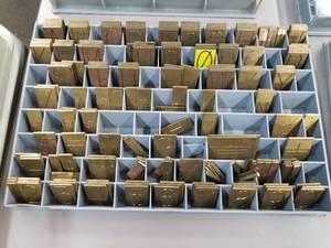 lot 997 image: New Hermes Condensed Block Engraving Font Set  with Case