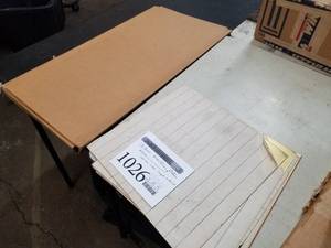 lot 1026 image: Lot of (4 Boxes) BrassAluminum Engraving Blank Plates