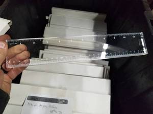 lot 1060 image: Lot of (Approximately 70) Acrylic Rulers