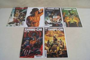 lot 162 image: Marvel Shang-Chi Variants Comic Books