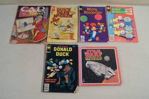 lot 168 image: Vintage Comic Books - Disney, Woody, CarToons Magazine