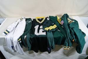 lot 141 image: Packers Jerseys, Shirt, Jacket