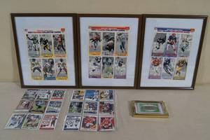 lot 95 image: Assorted Football Cards - Uncut McDonalds Sheets