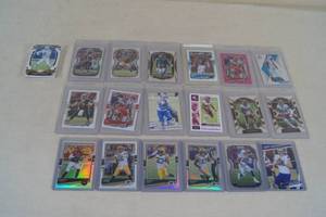 lot 96 image: Football Cards - Inserts, Rookies, Prizms