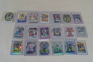 lot 99 image: Football Cards - Rookies, Prizms, Parallels