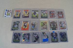 lot 105 image: Football Cards - Rookies, Prizms, Parallels