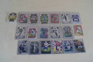 lot 107 image: Football Cards - Prizms, Ryan RC, Inserts