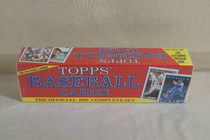lot 116 image: Complete 1988 Topps Baseball Card Set