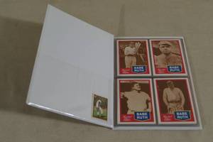 lot 122 image: Limited Edition Babe Ruth Card Set in Binder