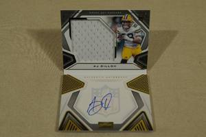 lot 59 image: 2020 Panini Playbook AJ Dillon Book Card - 3499