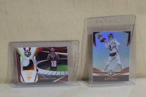 lot 64 image: 2020 Panini Limited Numberd Falcons Cards - Ryan, Ridley