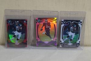 lot 69 image: 2021 Certified Numbered Eagles Cards - Jalen Hurts, Gainwell