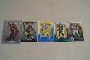 lot 70 image: Quarterback Rookie Cards - Burrow, Lance, Herbert, Hurts, Jones