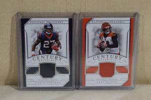 lot 82 image: 2018 National Treasures Century Patch Cards - Dalton, Foreman